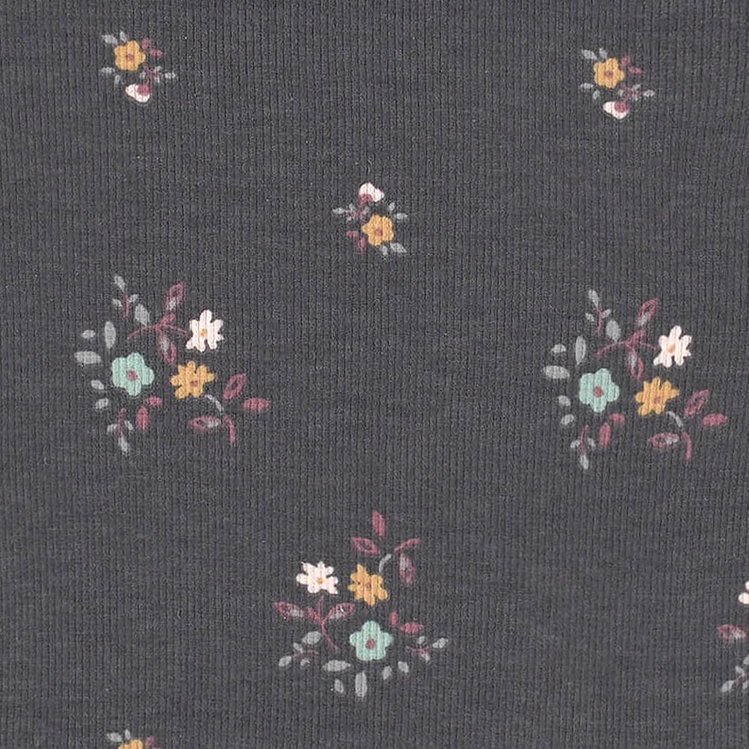 image:imageGerber Baby amp Toddler Girls 2Pack Peplum Waist TopsMustard Floral