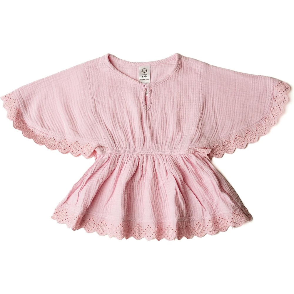 image:imageGerber Baby Girls Baby and Toddler Girls Swim Cover UpsLight Pink
