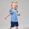 Gerber Baby Girls 2-Pack Sleeveless Tops(Blue/Light Blue)