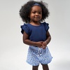 Gerber Baby Girls 2-Pack Sleeveless Tops(Blue/Light Blue)