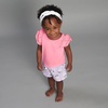 Gerber Baby Girls 2-Pack Sleeveless Tops(White/Pink)