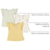 Gerber Baby Girls’ 3-Pack Short Sleeve Tees(Love Nature)