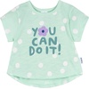 Gerber Baby Girls’ 3-Pack Short Sleeve Tees(Peach  Green and Yellow)