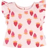 Gerber Baby Girls’ 3-Pack Short Sleeve Tees(Pink Strawberries)
