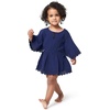 Gerber Baby Girls’ Baby and Toddler Girls Swim Cover Ups(Navy)