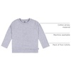 Gerber Baby & Toddler 5-Pack Solid Long Sleeve T-Shirts Jersey 160 GSM(Grey Heather)