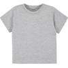 Gerber Baby & Toddler 5-Pack Solid Short Sleeve T-Shirts Jersey 160 GSM(Heather Grey)