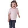 Gerber Baby & Toddler 5-Pack Solid Short Sleeve T-Shirts Jersey 160 GSM(Light Pink)