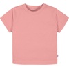 Gerber Baby & Toddler 5-Pack Solid Short Sleeve T-Shirts Jersey 160 GSM(Mauve Pink)