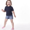 Gerber Baby & Toddler 5-Pack Solid Short Sleeve T-Shirts Jersey 160 GSM(Navy)
