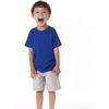 Gerber Baby & Toddler 5-Pack Solid Short Sleeve T-Shirts Jersey 160 GSM(Royal)