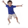 Gerber Baby & Toddler 5-Pack Solid Short Sleeve T-Shirts Jersey 160 GSM(Royal)
