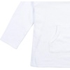 Gerber Baby & Toddler Boys & Girls Hooded Kangaroo Pocket Terry Cover Up(White)
