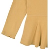 Gerber Baby & Toddler Girls 2-Pack Peplum Waist Tops(Mustard Floral)