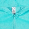 Gerber Baby & Toddler Girls Zipper Hoodie Terry Swimsuit Cover Up(Aqua)