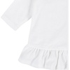 Gerber Baby & Toddler Girls Zipper Hoodie Terry Swimsuit Cover Up(White)