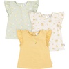 Gerber Baby Girls’ 3-Pack Short Sleeve Tees(Love Nature)