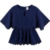 Gerber Baby Girls’ Baby and Toddler Girls Swim Cover Ups(Navy)