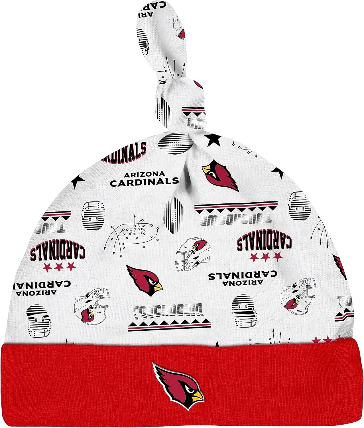 image:imageGerber NFL Baby 3Piece Footed Sleep and Play and Bodysuit Gift SetArizona Cardinals