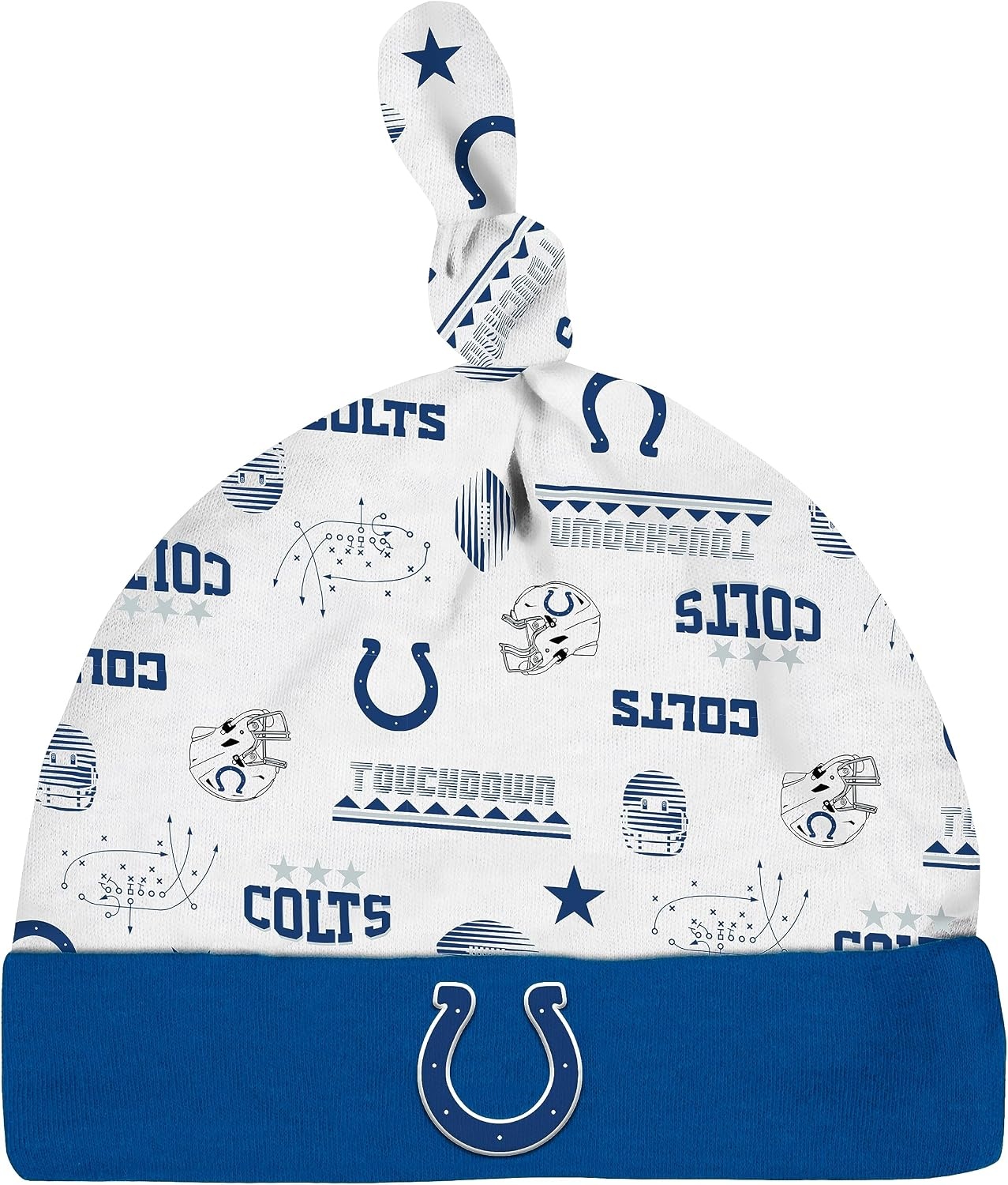 image:imageGerber NFL Baby 3Piece Footed Sleep and Play and Bodysuit Gift SetIndianapolis Colts