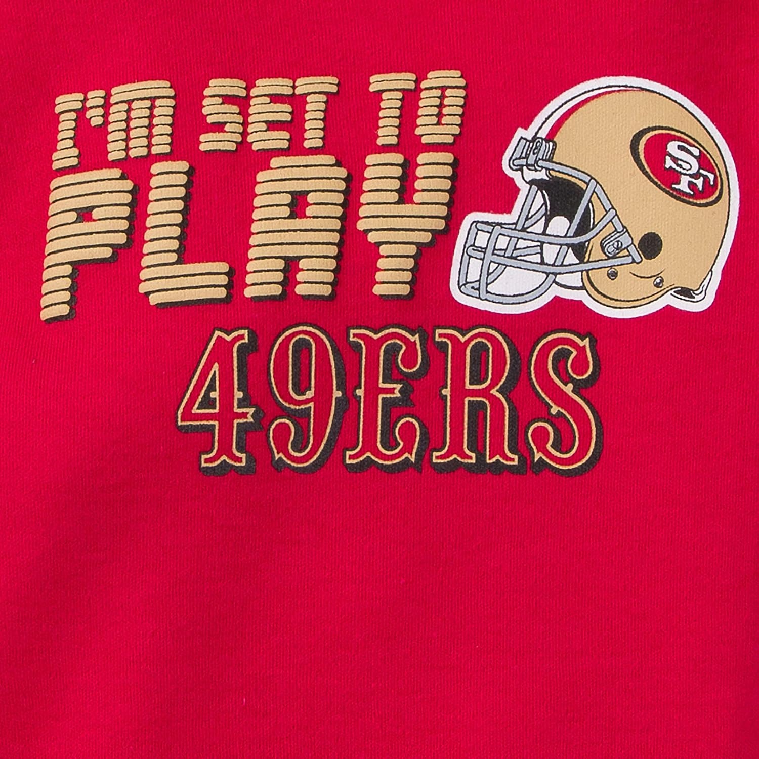image:imageGerber NFL Baby 3Piece Footed Sleep and Play and Bodysuit Gift SetSan Francisco 49ers