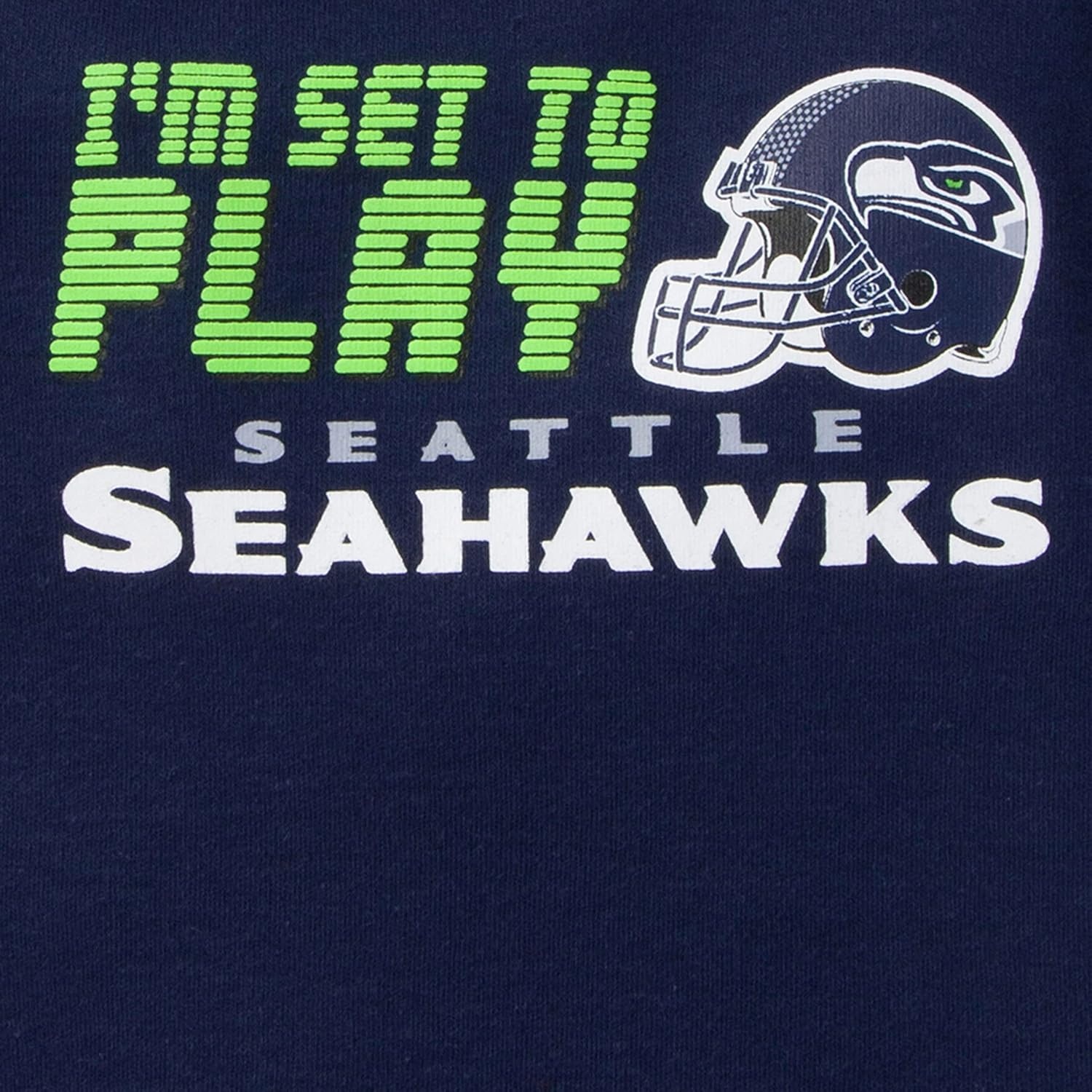 image:imageGerber NFL Baby 3Piece Footed Sleep and Play and Bodysuit Gift SetSeattle Seahawks